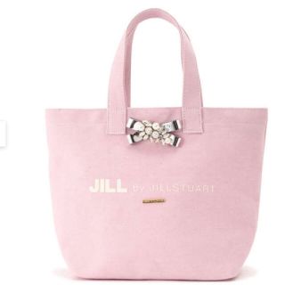 ジルバイジルスチュアート(JILL by JILLSTUART)の新品ロゴミニトートバッグピンク(トートバッグ)