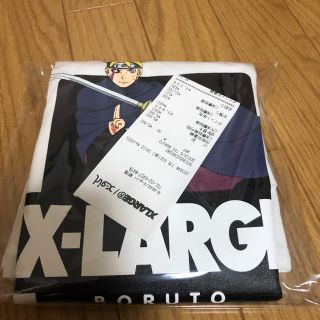 エクストララージ(XLARGE)のXLARGE×NARUTO-ナルト-×BORUTO-ボルトM ホワイト(Tシャツ/カットソー(半袖/袖なし))