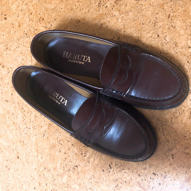 HARUTA(ハルタ)のHARUTA ローファー ブラウン 23.5cm レディースの靴/シューズ(ローファー/革靴)の商品写真