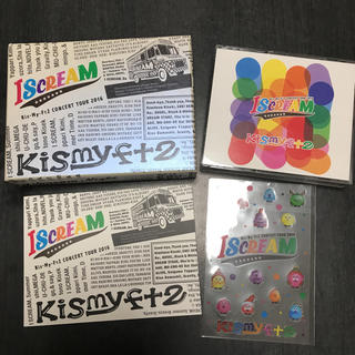 キスマイフットツー(Kis-My-Ft2)のKis-My-Ft2 I SCREAM DVD初回限定盤♡ステッカー付き(アイドルグッズ)