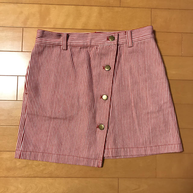 Ray BEAMS(レイビームス)のレイビームス ヒッコリー ミニスカート 0サイズ レディースのスカート(ミニスカート)の商品写真