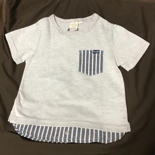 重ね着風 半袖Tシャツ  100cm  未使用品(Tシャツ/カットソー)