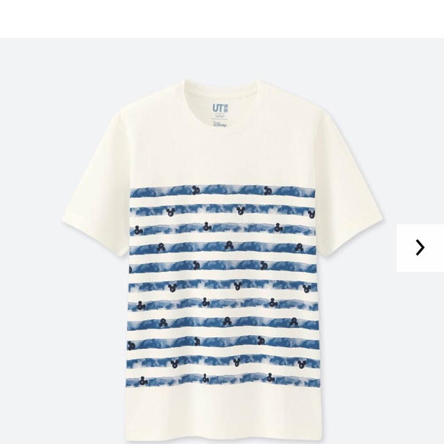 UNIQLO(ユニクロ)のユニクロ ミッキー ブルー Tシャツ L サイズ メンズのトップス(Tシャツ/カットソー(半袖/袖なし))の商品写真