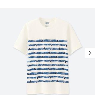 ユニクロ(UNIQLO)のユニクロ ミッキー ブルー Tシャツ L サイズ(Tシャツ/カットソー(半袖/袖なし))