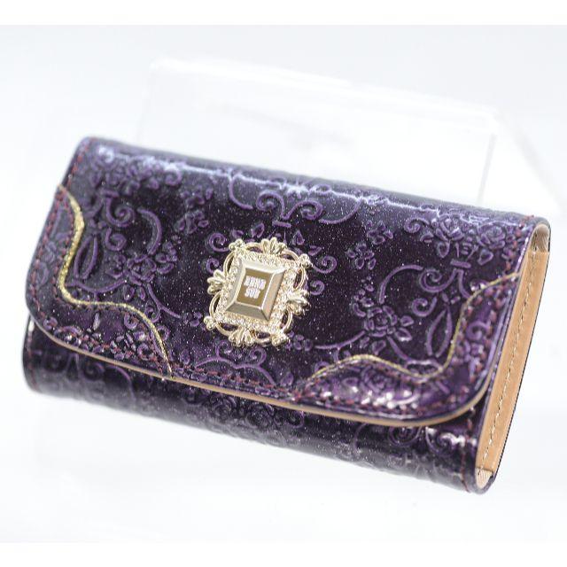 ANNA SUI アナ スイ ルーミー 5連キーケース パープル