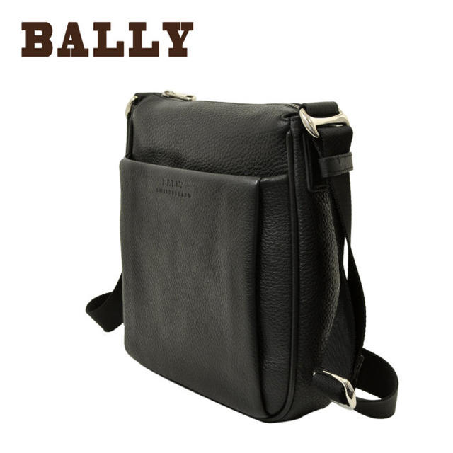 Bally バリー ショルダーバッグ ブラック 黒 革