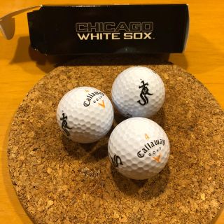 キャロウェイ(Callaway)のChicago White SoxとCallaway コラボのゴルフボール(その他)