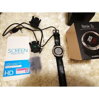 ガーミン(GARMIN)の（よう様専用）【中古】Garmin Fenix3J　おまけ有り(腕時計(デジタル))