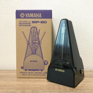 ヤマハ(ヤマハ)の【YAMAHA】メトロノーム MP-80 ブラック(その他)