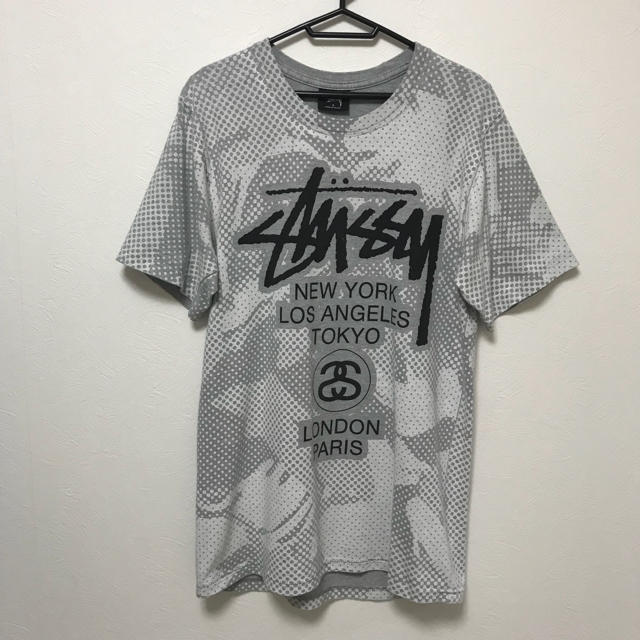 STUSSY ステューシー ワールドツアー 迷彩 Tシャツ 多数出品中！