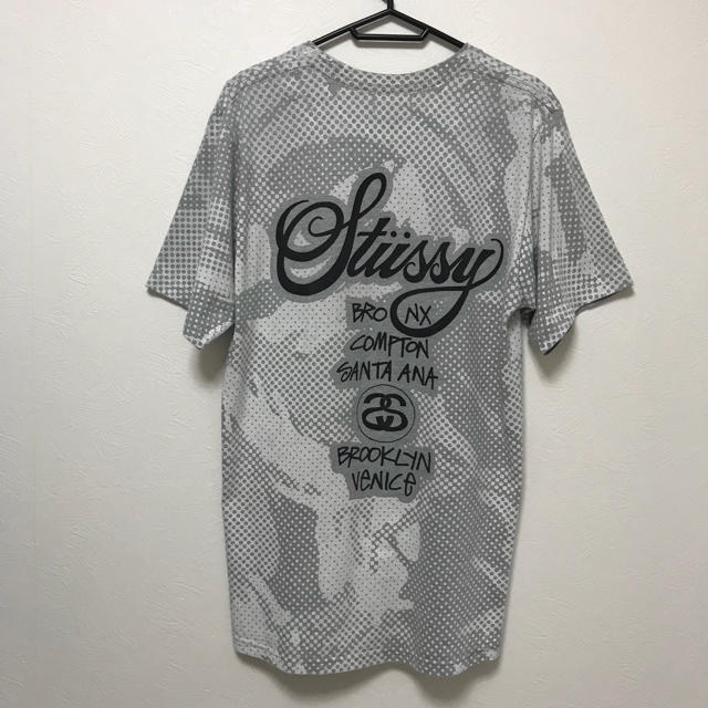 STUSSY ステューシー ワールドツアー 迷彩 Tシャツ 多数出品中！