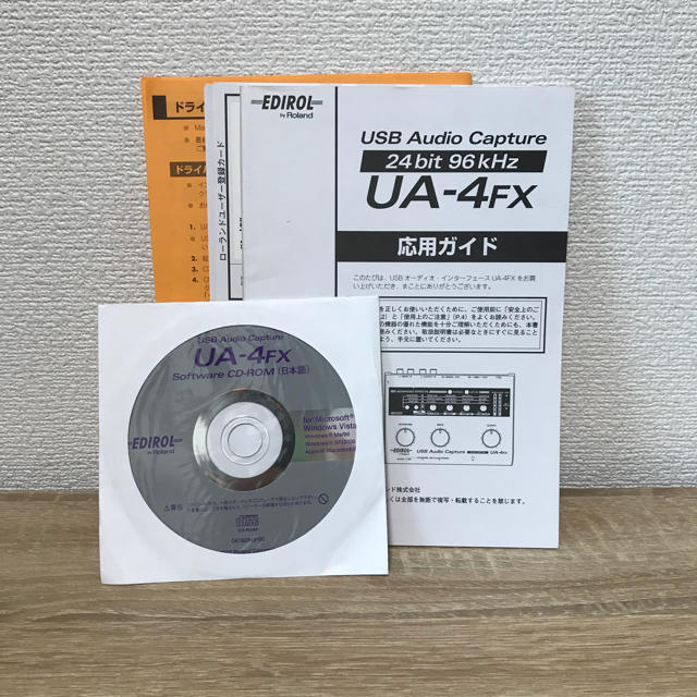 【EDIROL】UA-4FX USB オーディオインターフェース 楽器のDTM/DAW(オーディオインターフェイス)の商品写真