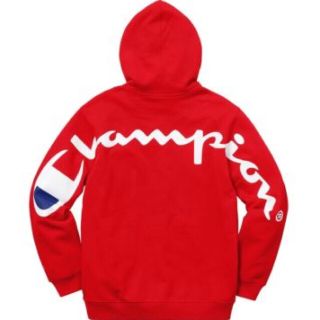 シュプリーム(Supreme)のSupreme Champion Hooded Sweatshirt Red L(パーカー)