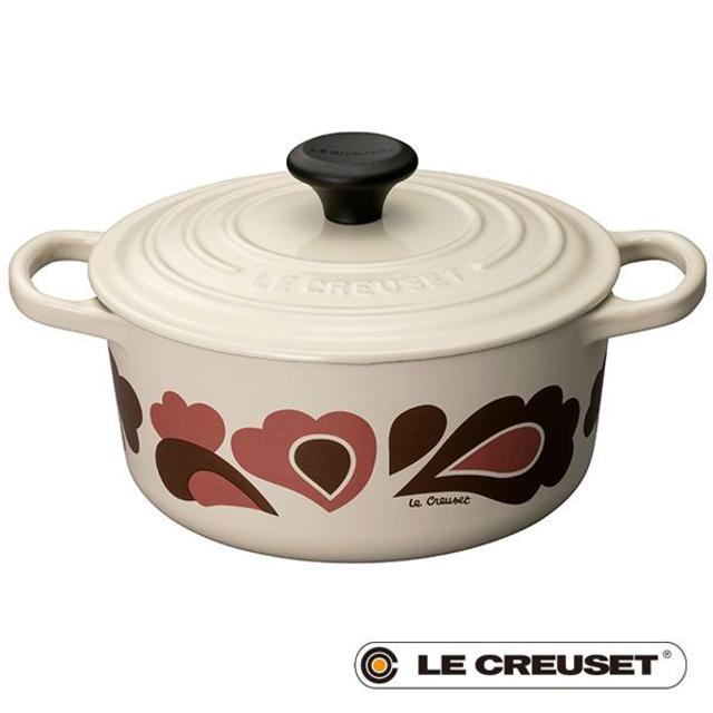 LE CREUSET - ル・クルーゼ シグニチャー・ココット・ロンド ピンク