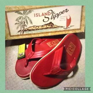 アイランドスリッパ(ISLAND SLIPPER)のアイランドスリッパ ♡RED(ビーチサンダル)