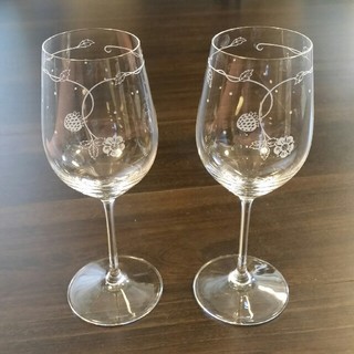 ウェッジウッド(WEDGWOOD)のウェッジウッド　ワイルドストロベリー　ワイングラス(グラス/カップ)