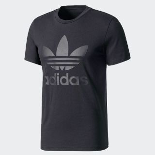 アディダス(adidas)の【新品】 adidasアディダス ブラック Tシャツ 半袖 サイズＬ(Tシャツ/カットソー(半袖/袖なし))