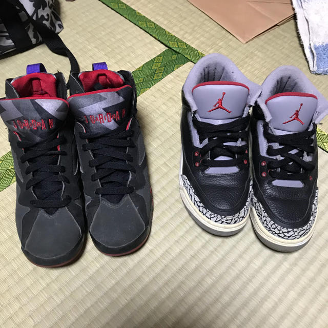 JORDAN7 JORDAN3 セット 23.5㎝スニーカー