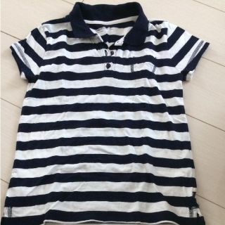 ギャップキッズ(GAP Kids)のGAP キッズ ボーダーポロシャツ 140(Tシャツ/カットソー)