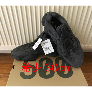 アディダス(adidas)の【新品 未使用】YEEZY 500 ブラック 30cm(スニーカー)