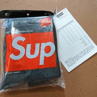 シュプリーム(Supreme)の専用 Supreme  ソックス  黒  バラ売り(ソックス)