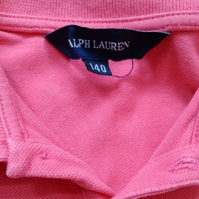 POLO RALPH LAUREN(ポロラルフローレン)のラルフローレン　女の子用ポロシャツ140 キッズ/ベビー/マタニティのキッズ服女の子用(90cm~)(Tシャツ/カットソー)の商品写真