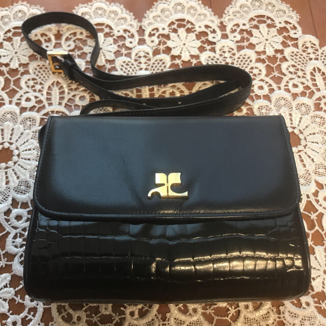 美品　クレージュ  和装バッグ　courreges