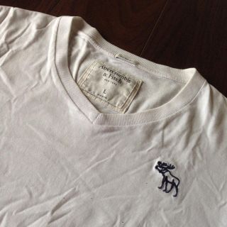 アバクロンビーアンドフィッチ(Abercrombie&Fitch)のアバクロ ワンポイントTシャツ(Tシャツ/カットソー(半袖/袖なし))