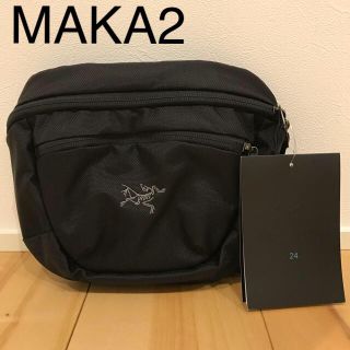 アークテリクス(ARC'TERYX)の【新品未使用品】arc'teryx maka 2  アークテリクス 黒【ラスト】(ボディバッグ/ウエストポーチ)