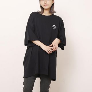 ダブルネーム(DOUBLE NAME)の試着のみ！HeMバックロゴTEEワンピース(Tシャツ(半袖/袖なし))