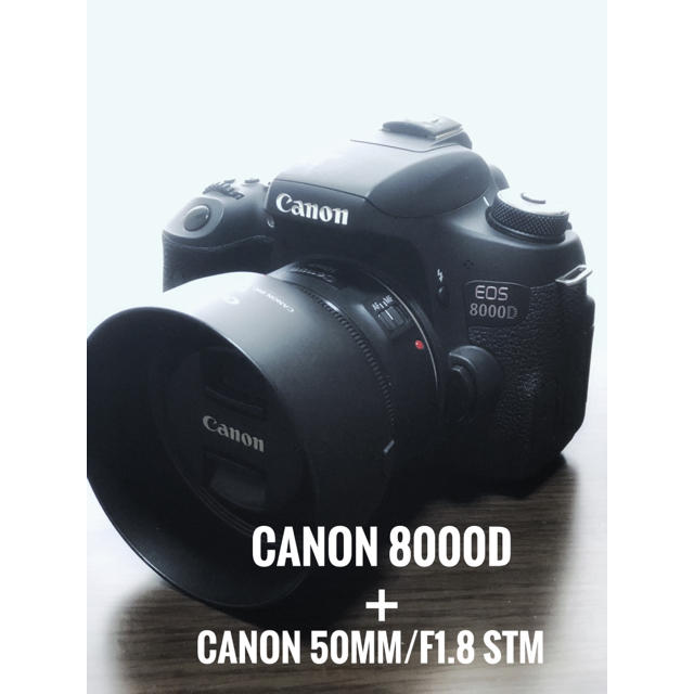【保障できる】 Canon - 8000D Canon 一眼レフ デジタル一眼