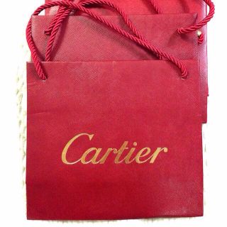 カルティエ(Cartier)のCartier ショップバッグ4枚セット(その他)