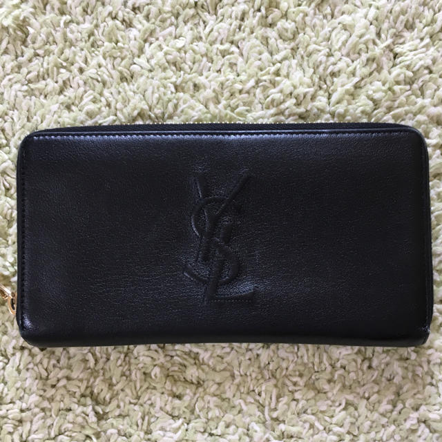 Saint Laurent(サンローラン)のサンローラン  財布 長財布 黒 メンズのファッション小物(長財布)の商品写真