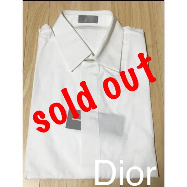 DIOR HOMME - 新品！レア✩Dior Homme シャツ Yシャツ カッターシャツ ワイシャツ