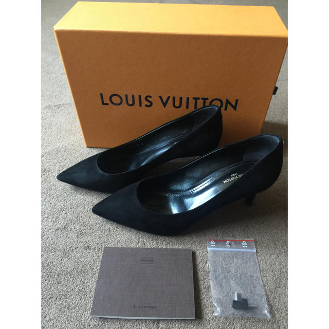 LOUIS VUITTON(ルイヴィトン)の『mama0525様専用』LOUIS VUITTON パンプス 美品 レディースの靴/シューズ(ハイヒール/パンプス)の商品写真