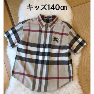 バーバリー(BURBERRY)の超美品バーバリーBurberry上質コットン半袖シャツ♫(Tシャツ/カットソー)