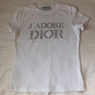 ディオール(Christian Dior) 白Tシャツ Tシャツ(レディース/半袖