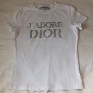 クリスチャンディオール(Christian Dior)の【ma chan🖤プロフ必見様専用】クリスチャンディオール★ 白Tシャツ(Tシャツ(半袖/袖なし))