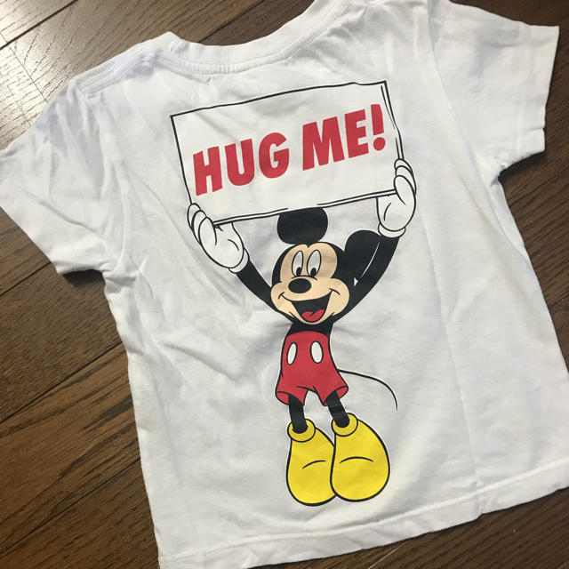 XLARGE(エクストララージ)のX-LARGE kids ✖️mickey コラボ T 4T (100㎝) キッズ/ベビー/マタニティのキッズ服男の子用(90cm~)(Tシャツ/カットソー)の商品写真