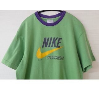 ナイキ(NIKE)の☆古着ナイキビッグロゴTシャツL(Tシャツ/カットソー(半袖/袖なし))