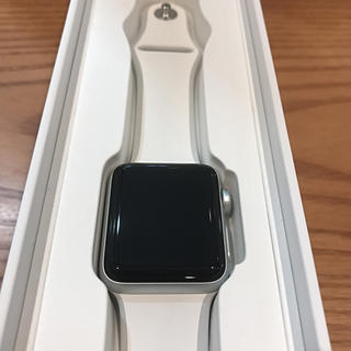 アップルウォッチ(Apple Watch)の(美品) Apple Watch series3 38mm GPS(腕時計(デジタル))