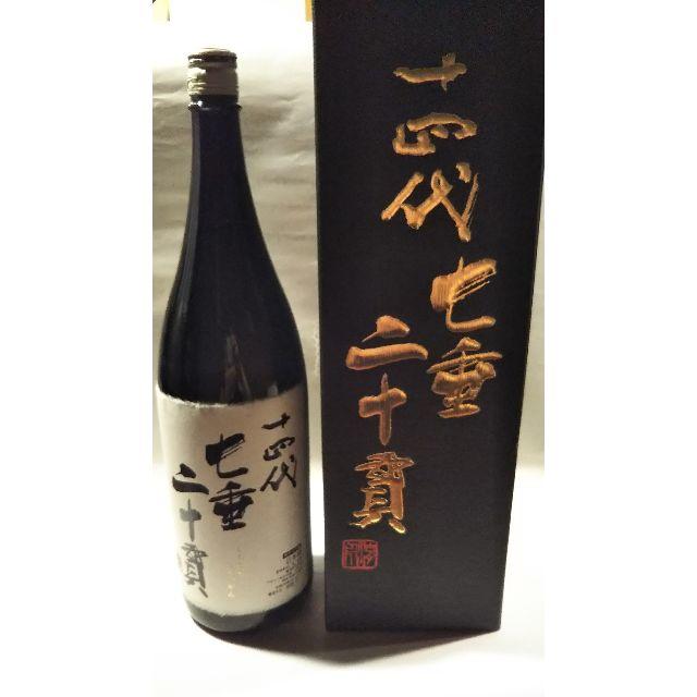 十四代 七垂二十貫 純米大吟醸 化粧箱付き 1800ml 十四代 七垂二十貫 純米大吟醸 化粧箱付き 1800ml