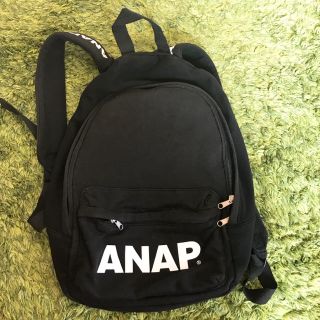 アナップ(ANAP)のANAP  リュックサック黒(リュック/バックパック)