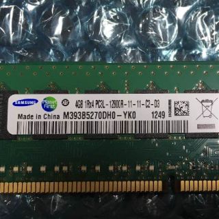 サムスン(SAMSUNG)のメモリSAMSUNG 4GB PC3L-12800R (PCパーツ)