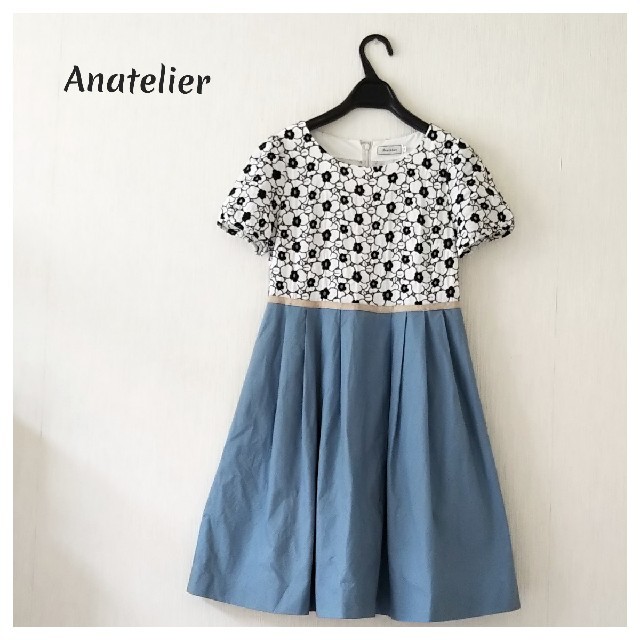 anatelier(アナトリエ)のアナトリエ☆異素材ワンピース レディースのワンピース(ひざ丈ワンピース)の商品写真