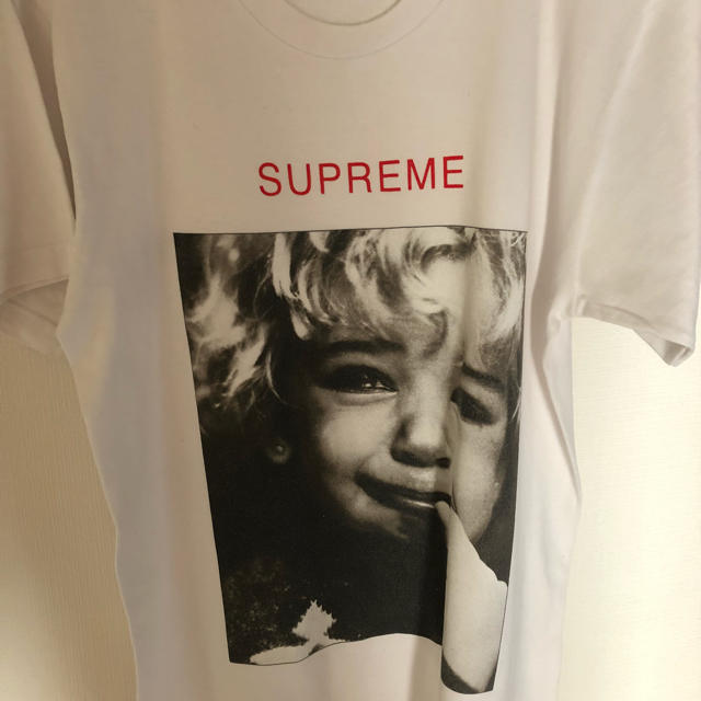 Supreme crybaby tee 白S