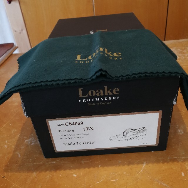 値下げ　Loake　ウイングチップ　ローク