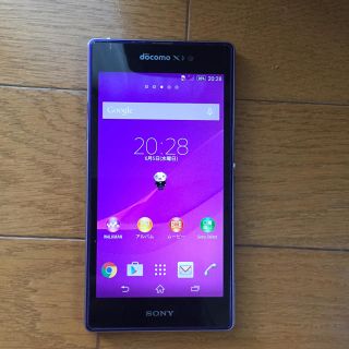 ソニー(SONY)の雫様専用 docomo Xperia SO-01F パープル(スマートフォン本体)