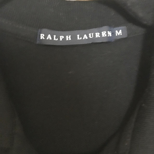 Ralph Lauren(ラルフローレン)のラルフローレン ビジューポニーつきポロシャツ黒 レディースのトップス(ポロシャツ)の商品写真