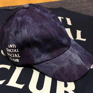 アンチ(ANTI)のanti social social club キャップ 正規店購入(キャップ)